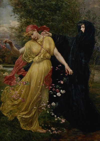 Al primer toque del invierno, el verano se desvanece de Valentine Cameron Prinsep
